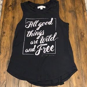 Gently used Spiritual Gangster tank, size small.